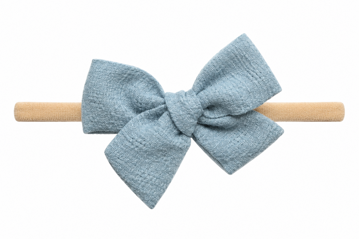Dusty Blue Baby Headband