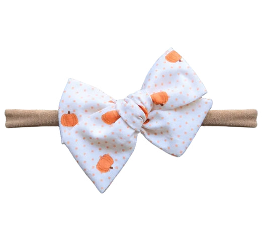 Pumpkin Dot Headband